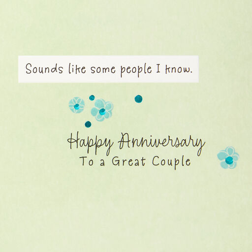 The Perfect Pair Anniversary Card for Couple, 