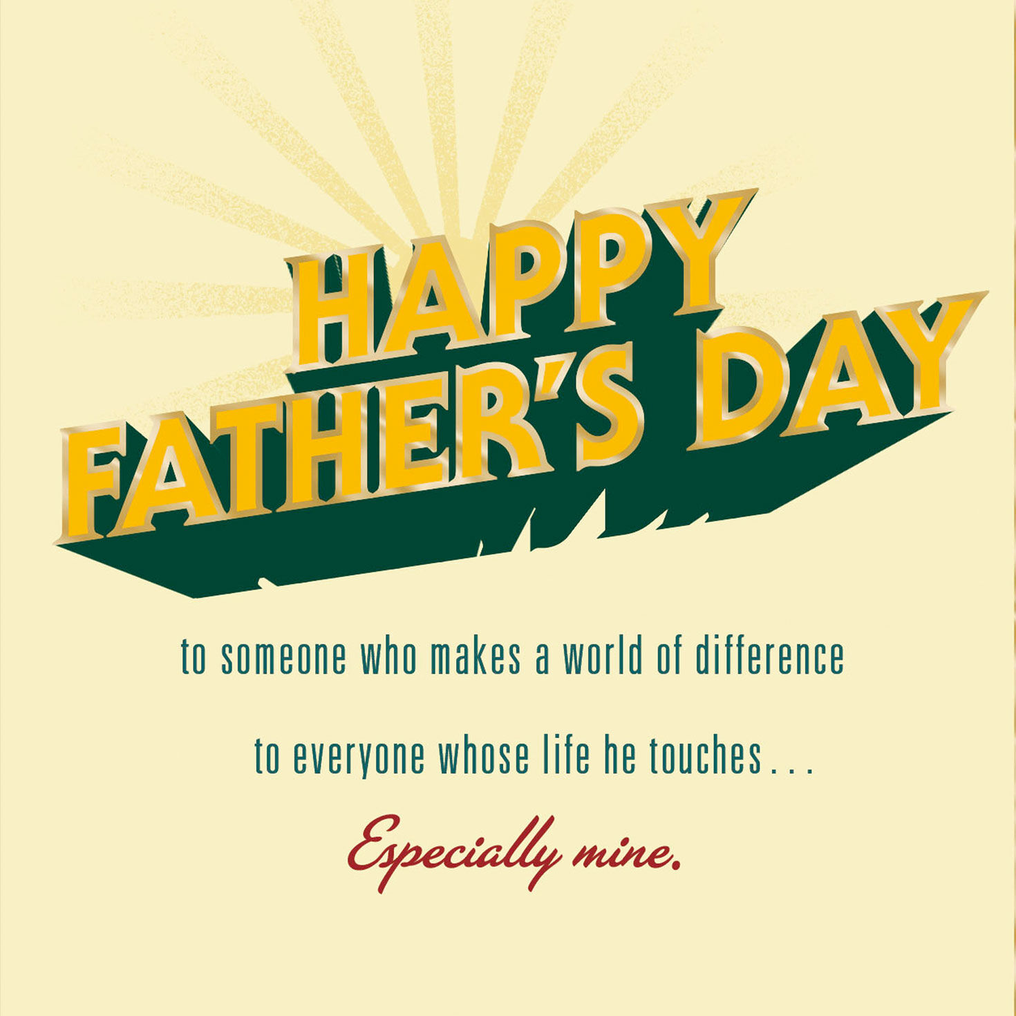 The World Needs More Men Like You Father's Day Card for only USD 2.99 | Hallmark