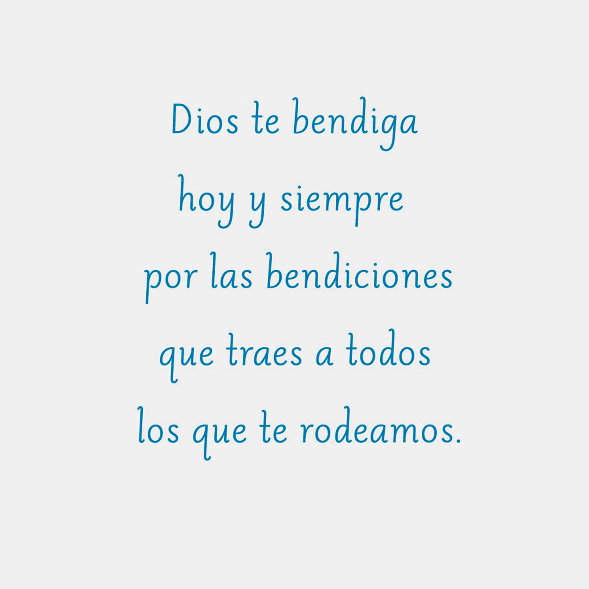 May God Bless You Always Spanish Language Religious Thank You Card Greeting Cards Hallmark