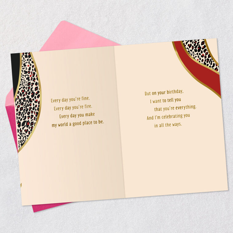 You're Everything to Me Birthday Card, , large image number 4