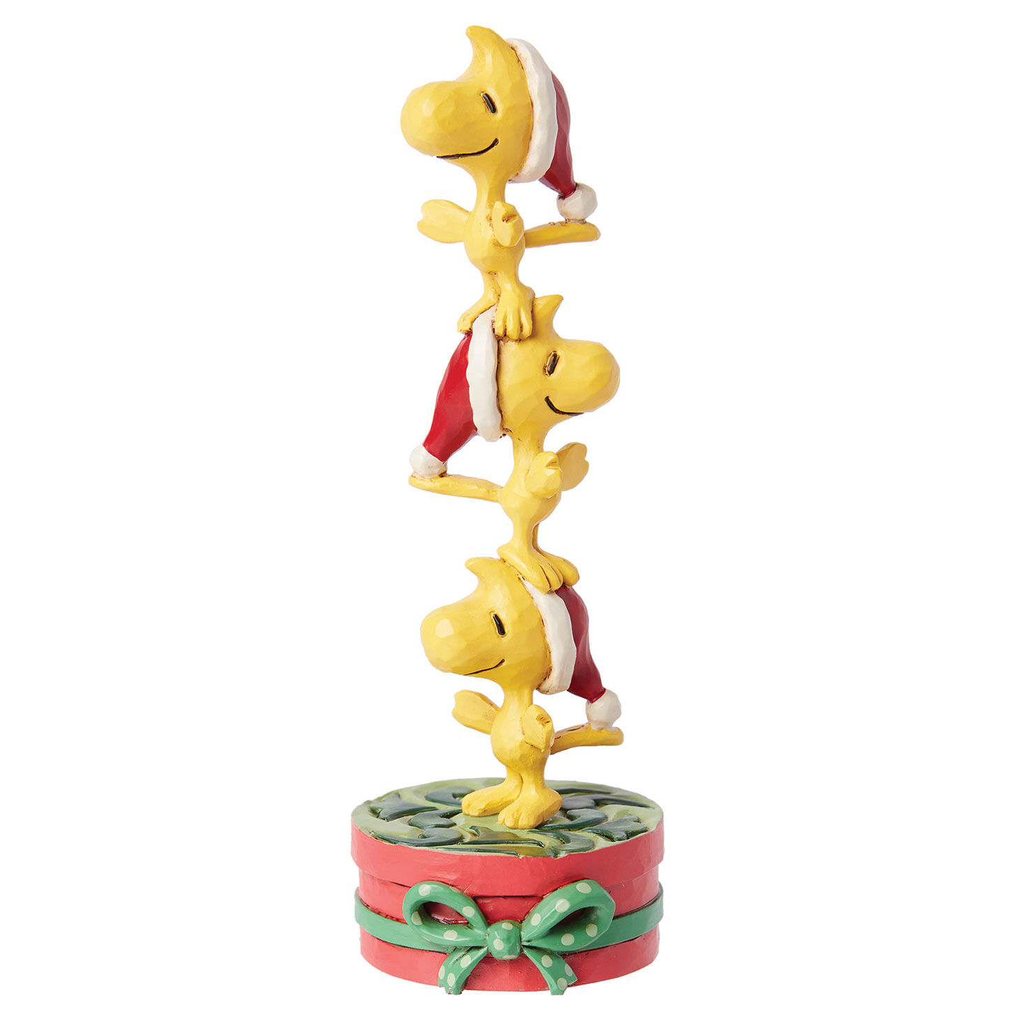 Jim Shore Peanuts Stacked Woodstocks Mini Figurine, 4.1"