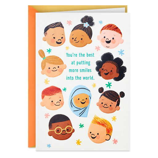 Little World Changers™ You Put Smiles Into the World Card, 