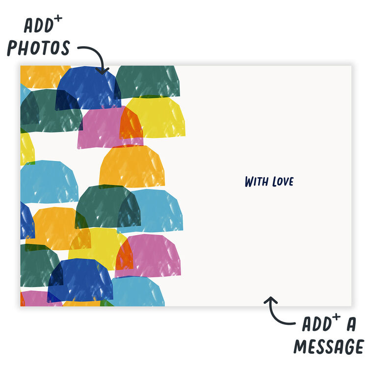 Bold and Bright Abstract Shapes Birthday eCard, , large image number 3