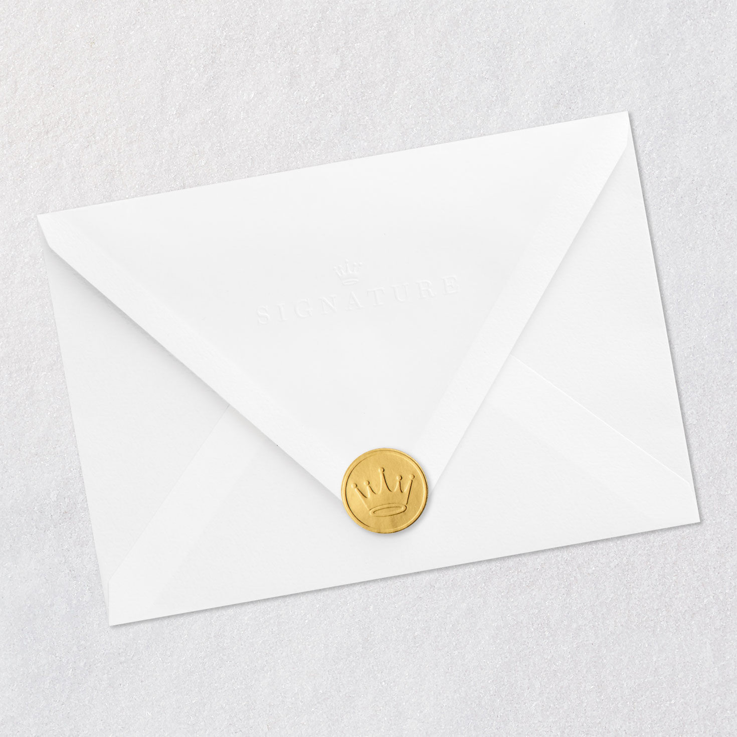 Mother's Day Card Envelope Back with Seal image number 7