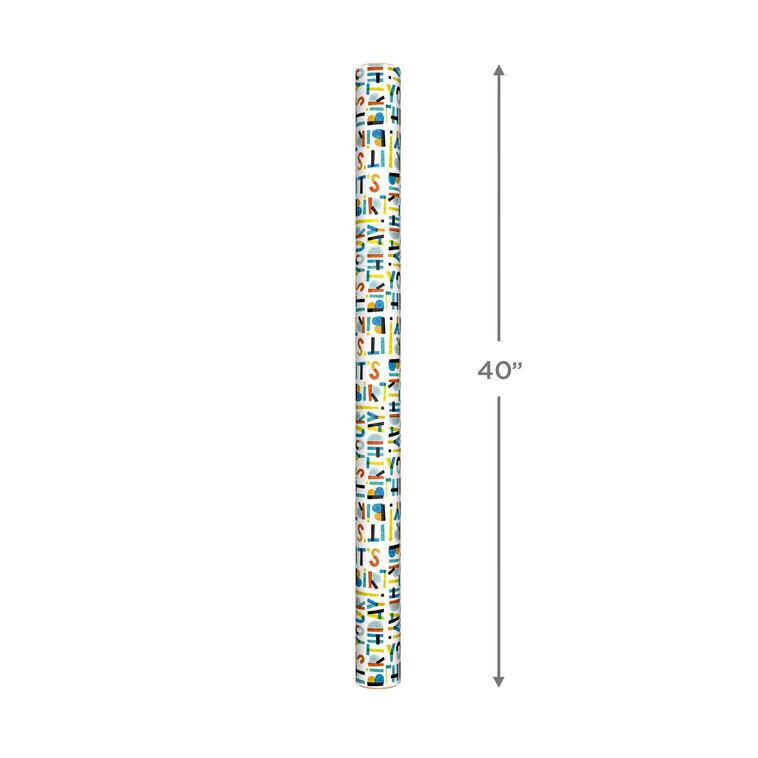 It's Your Birthday! Jumbo Wrapping Paper, 90 sq. ft., , large image number 5