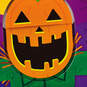 Pumpkin Ghost Funny Pop-Up Halloween Card With Sound, , large image number 4