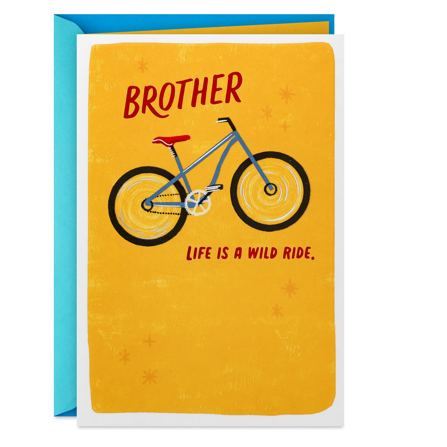 Life Is a Wild Ride Birthday Card for Brother