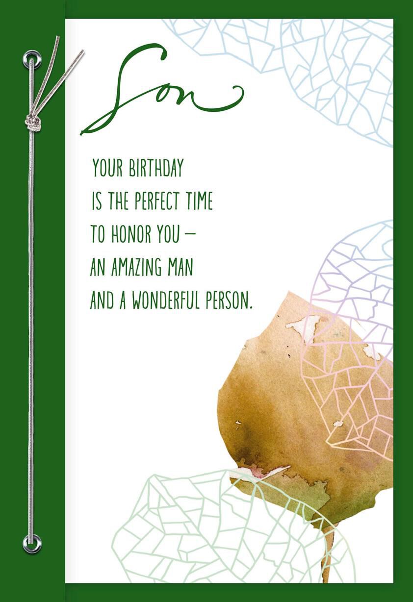 You're a Blessing Birthday Card for Son