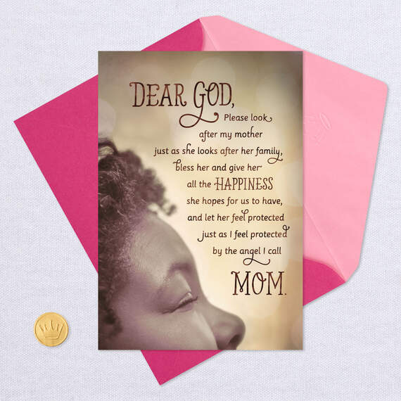 A Prayer for My Mother Religious Birthday Card, , large image number 5