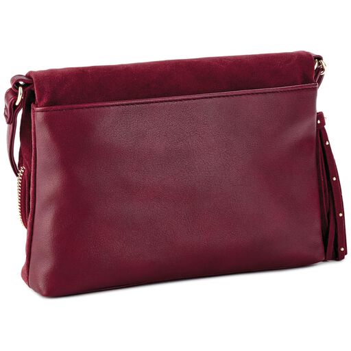 Purses Tote Bags Wallets Backpacks Hallmark Mark Hall Wine Foldover Crossbody Purse