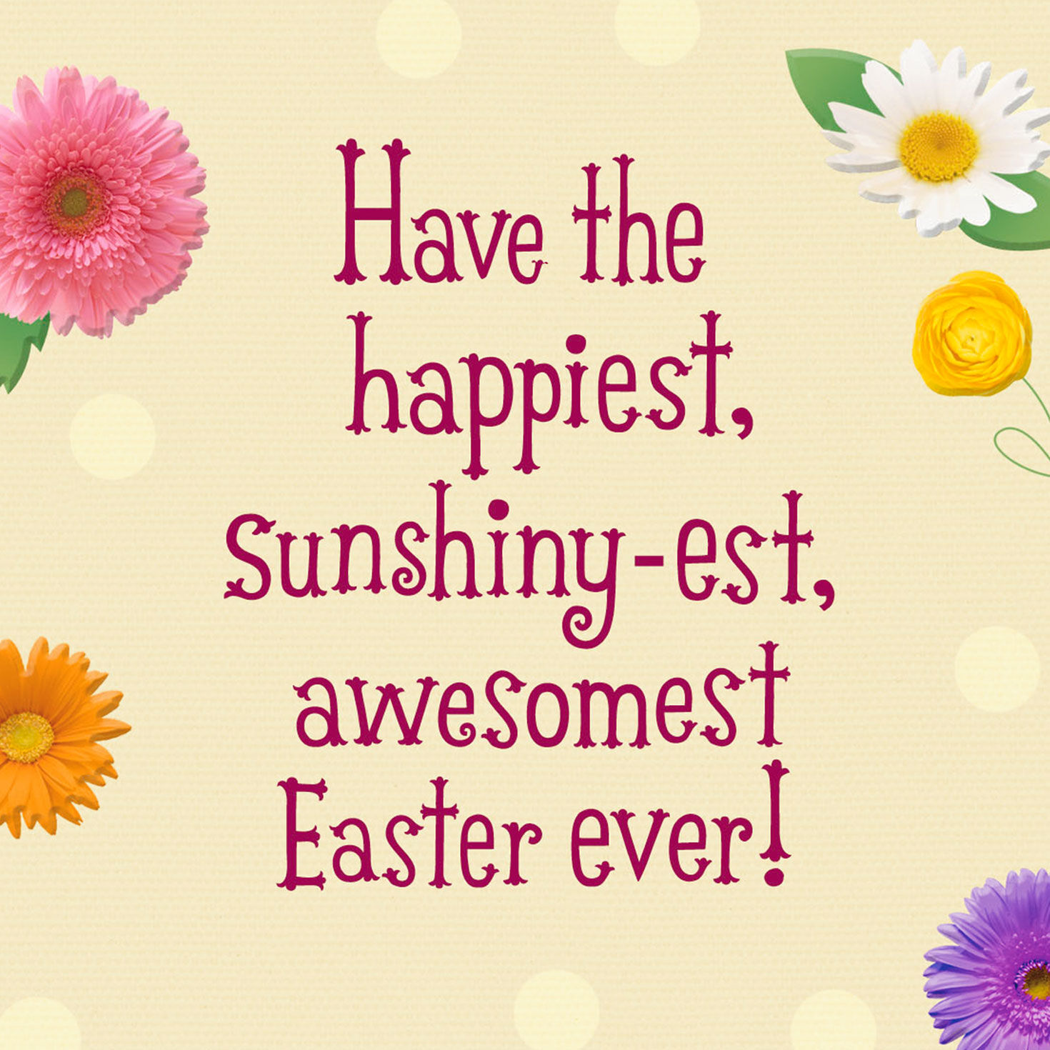 To a Cute, Cool Girl Easter Card for Kids With Paper Doll, , large image number 3