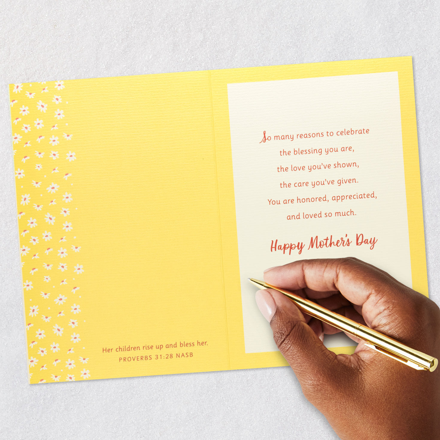 House and Heart Mom Mother's Day Card Signing card image number 7