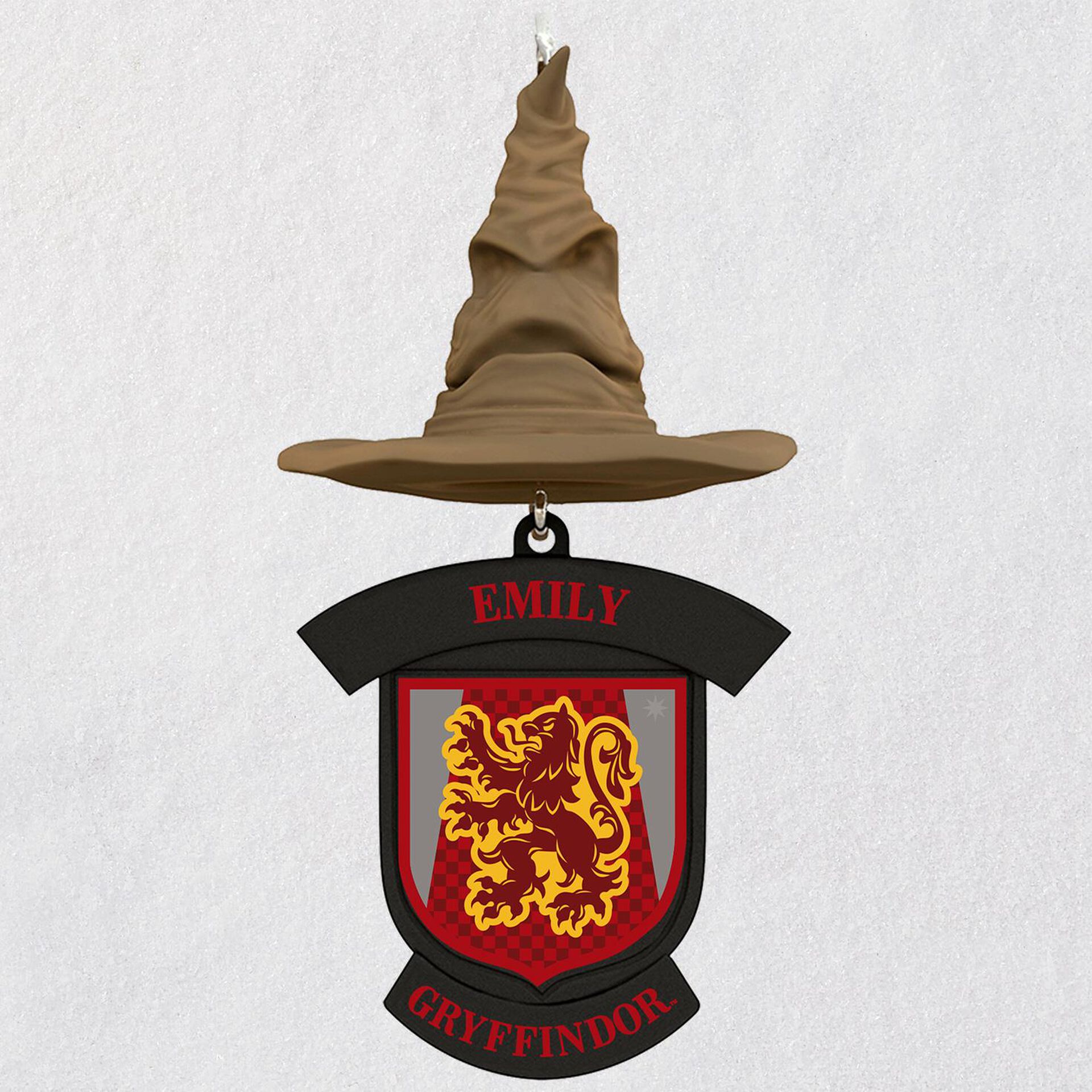 Harry Potter™ Sorting Hat Personalized Ornament, Gryffindor