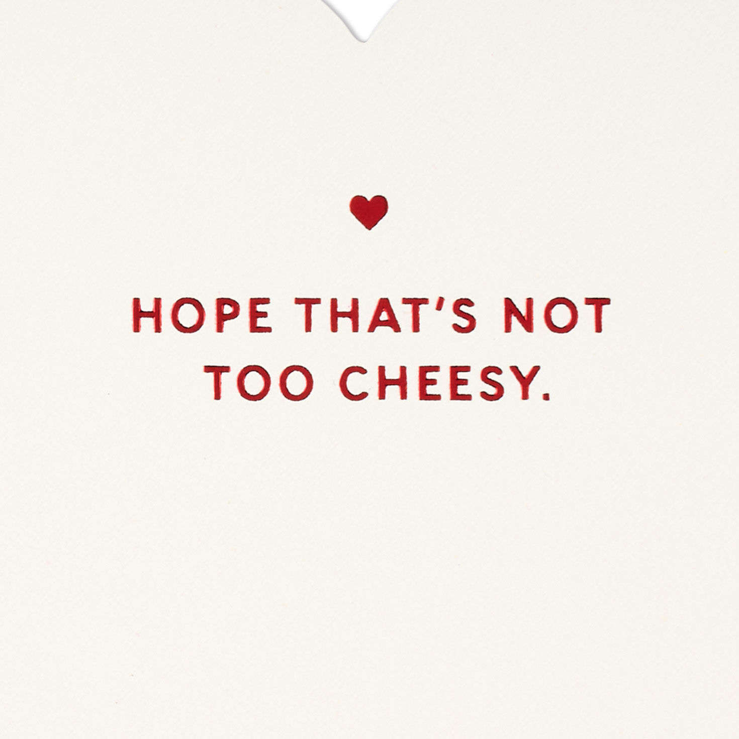 Heart Pizza Valentine's Day Card With Mini Card Sentiment image number 3