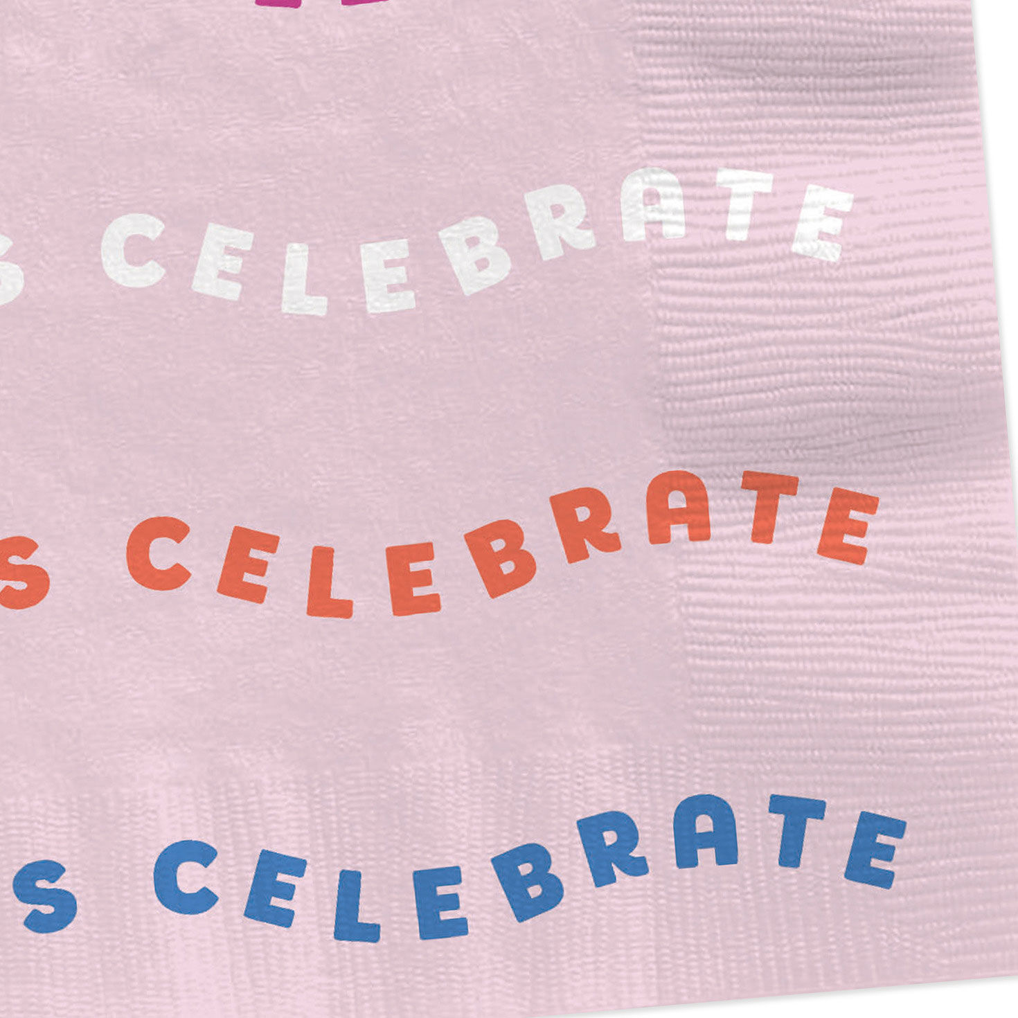 "Let's Celebrate" Cocktail Napkins, Set of 16, , large image number 4