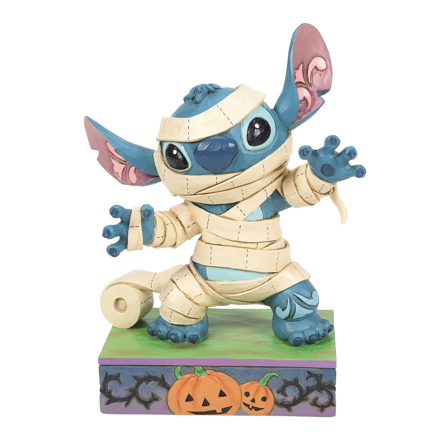 Jim Shore Disney Stitch in Mummy Costume Figurine, 6.2"