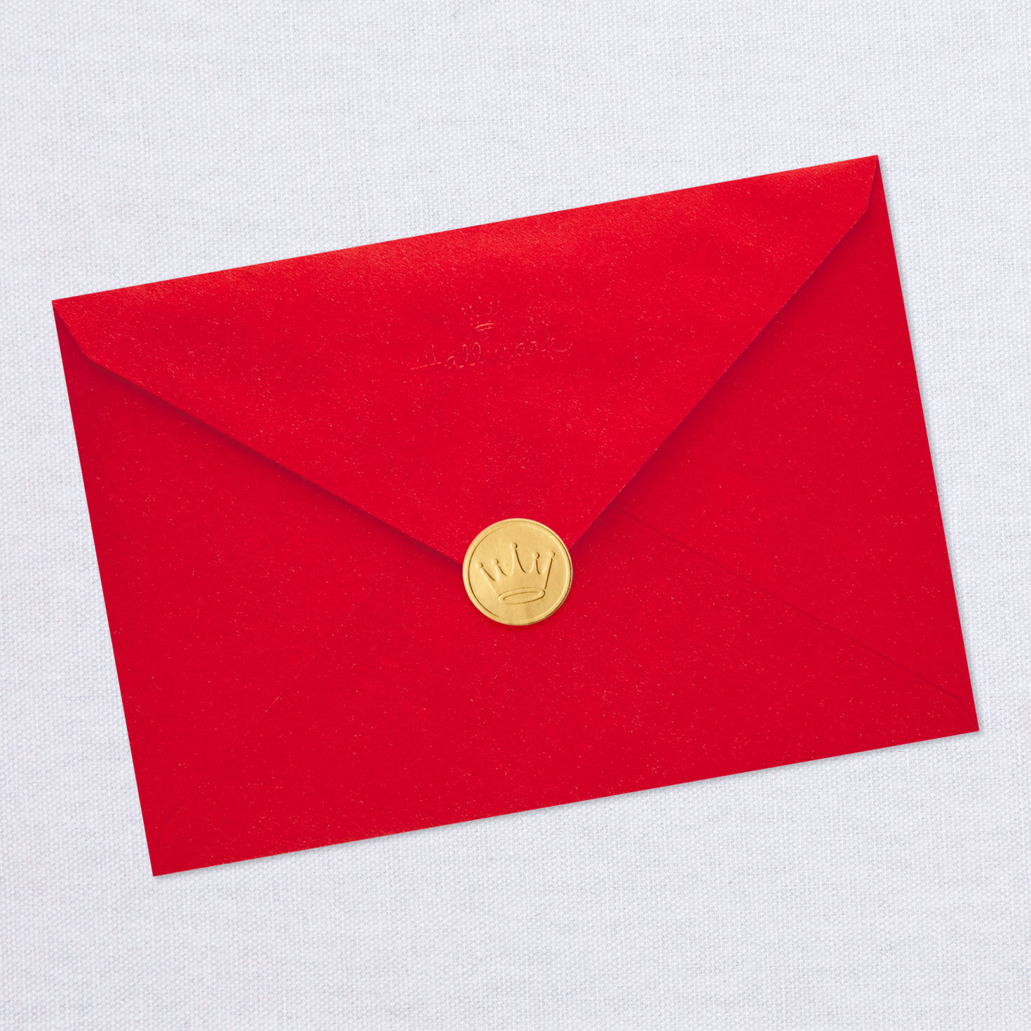 Mini Hearts and Stripes Valentine's Day Card Envelope Back with Seal image number 7