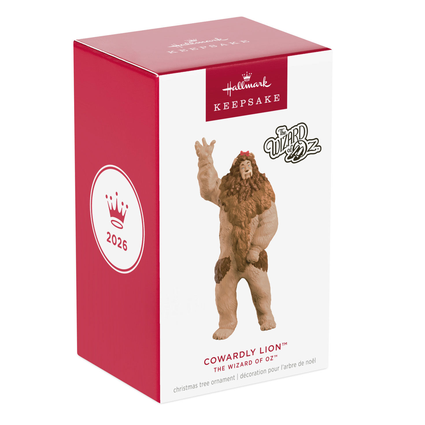 The Wizard of Oz Cowardly Lion Keepsake Ornament package front image number 7