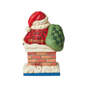 Jim Shore Santa in Chimney Mini Figurine, 3.875", , large image number 2