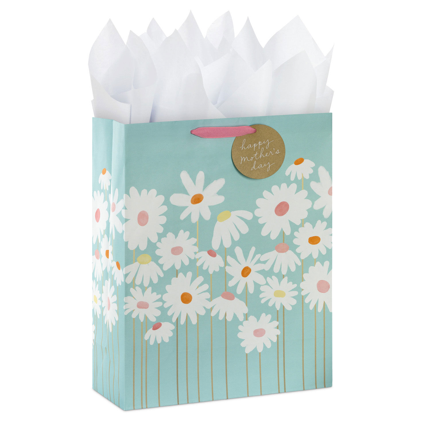 15.5" Daisies on Blue Extra-Large Mother's Day Gift Bag for only USD 8.99 | Hallmark