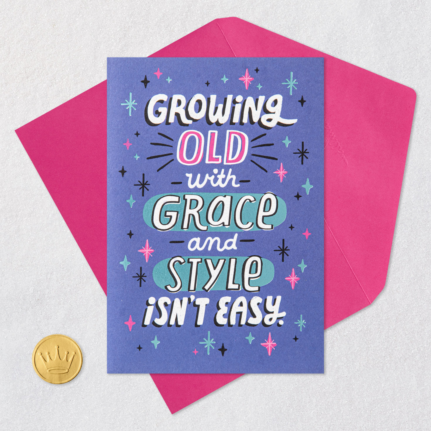 With Grace and Style Funny Birthday Card for only USD 4.49 | Hallmark