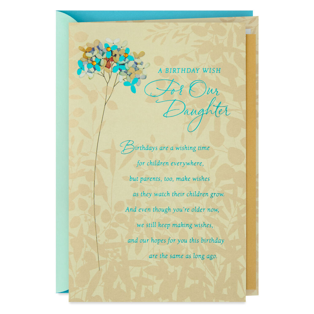 Wishes For Our Daughter Birthday Card Greeting Cards Hallmark