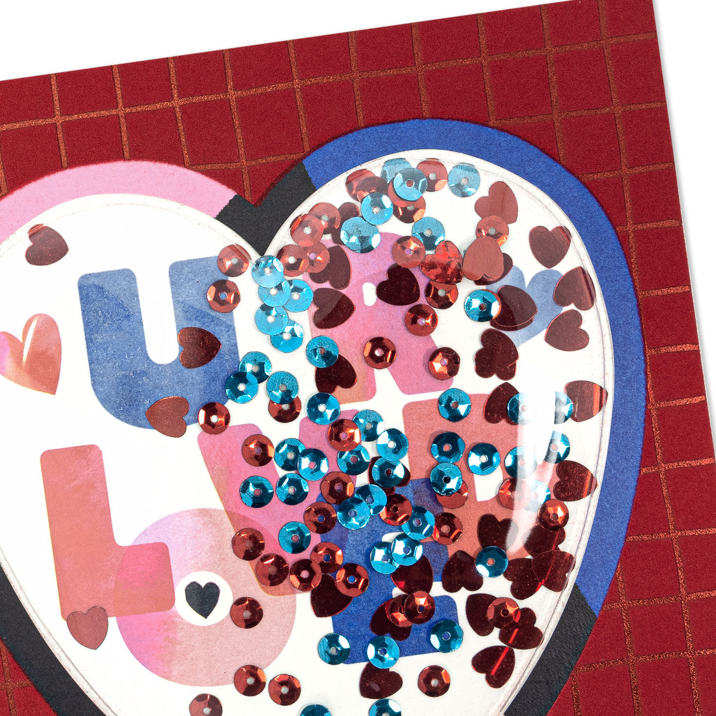 U R Loved Confetti Shaker Heart Love Card for Kids for only USD 5.99 | Hallmark