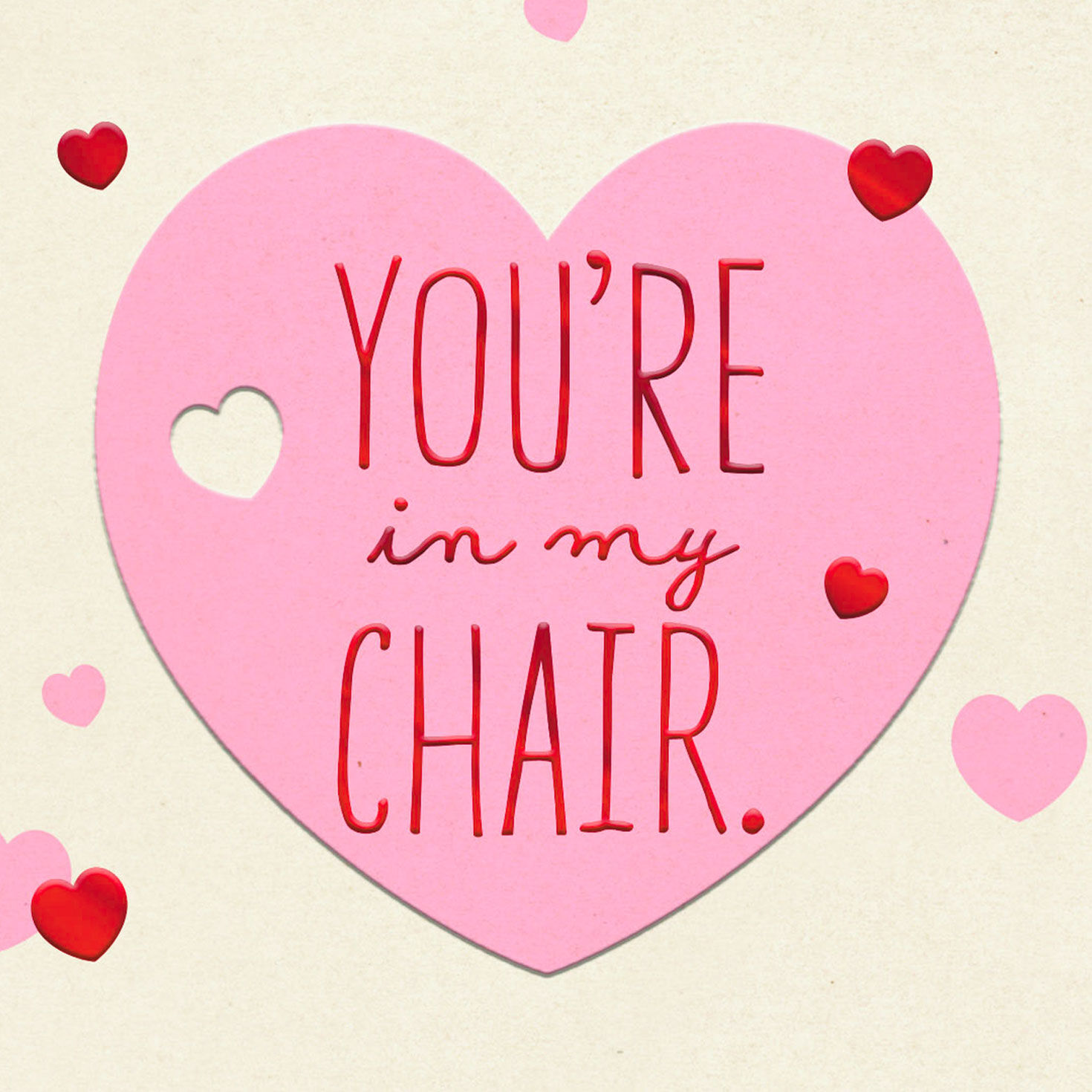 Cute Kitty Funny Valentine's Day Card From Cat Sentiment image number 2