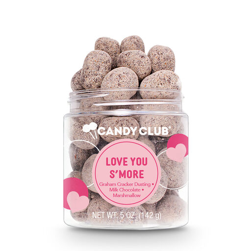 Candy Club Love You S'more Marshmallow Candies in Jar, 5 oz., 