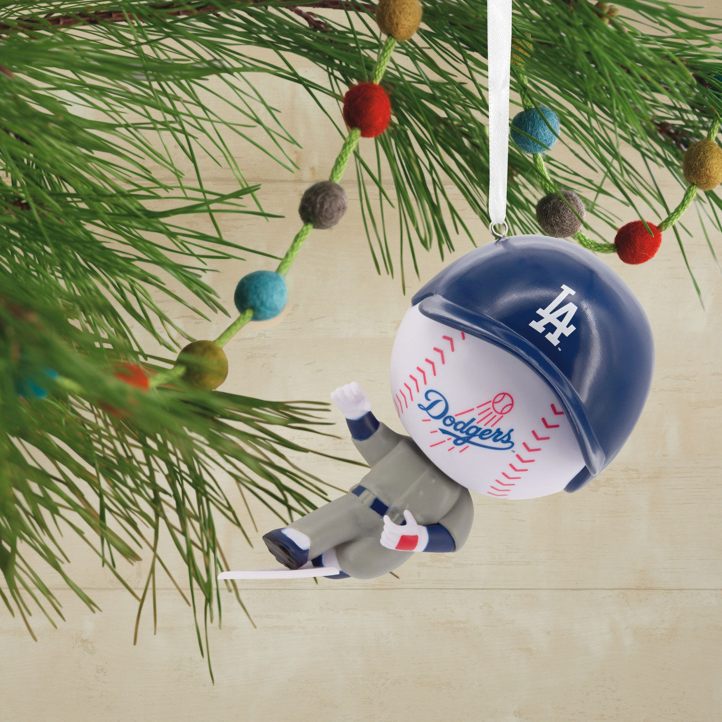 MLB Los Angeles Dodgers&trade; Bobblehead Ornament, , large image number 2