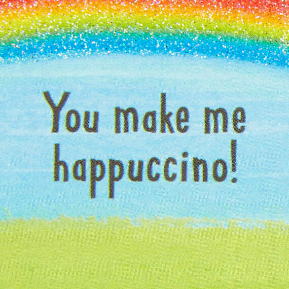 3.25" Mini You Make Me Happuccino Card, , large image number 2