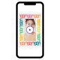 Personalized Colorful Yays Celebrate Blank Photo Card  image number 1