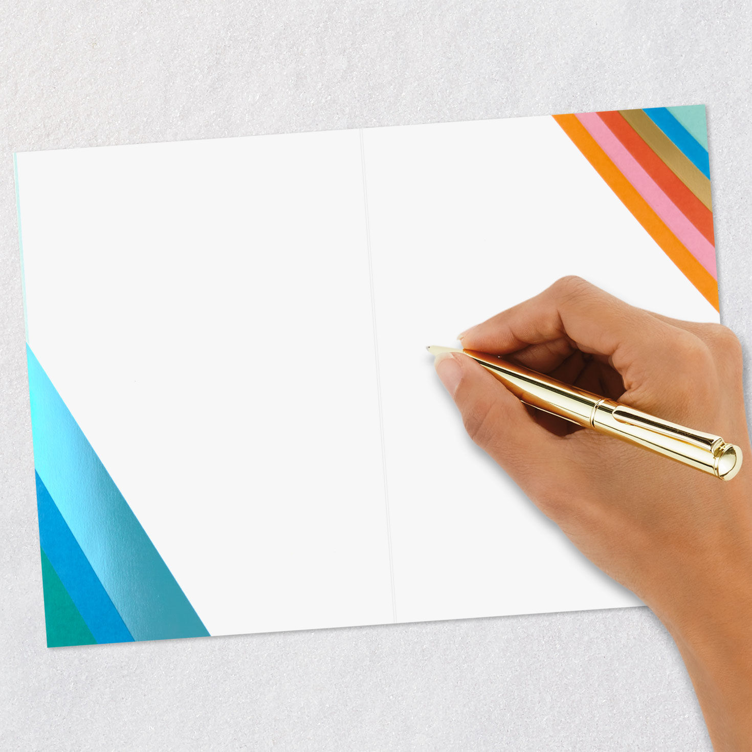 Rainbow Letters Blank Thank-You Card for only USD 4.99 | Hallmark