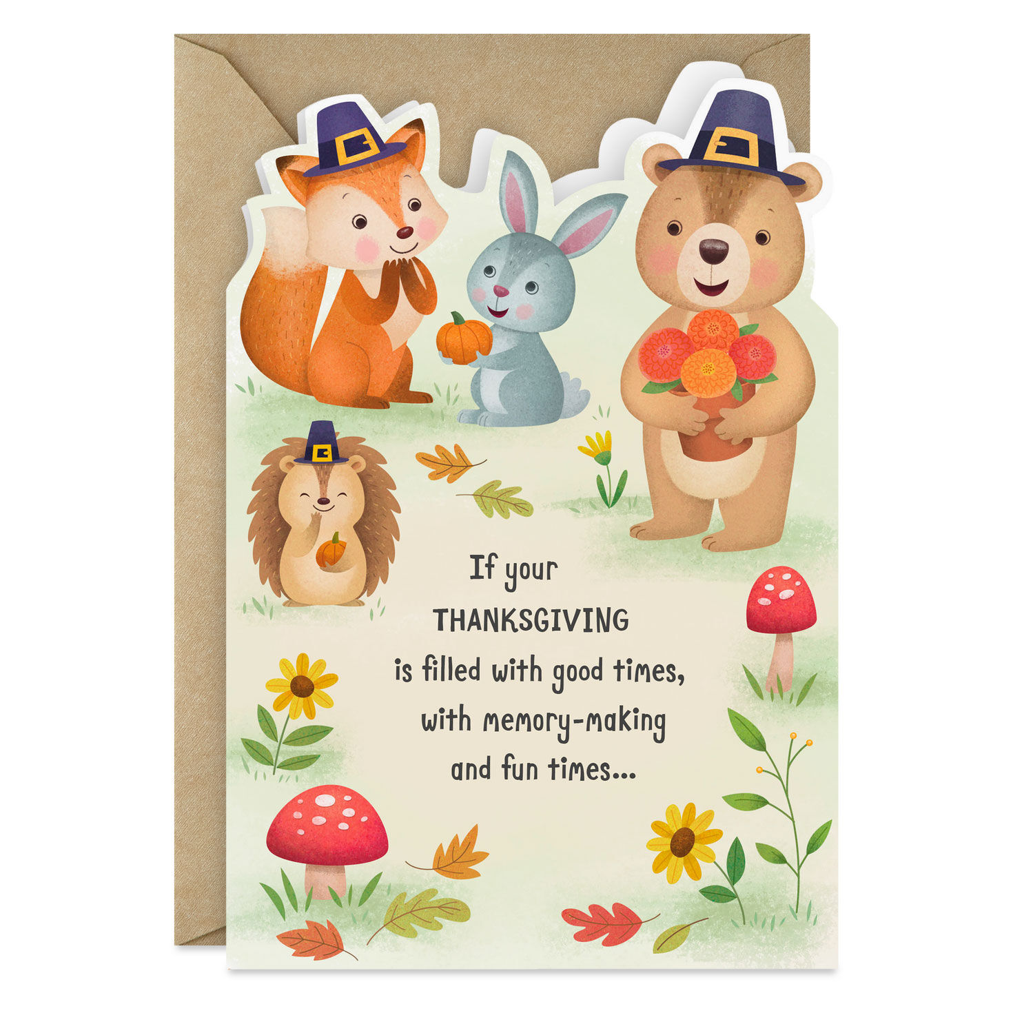 Good Times and Memory-Making Thanksgiving Card