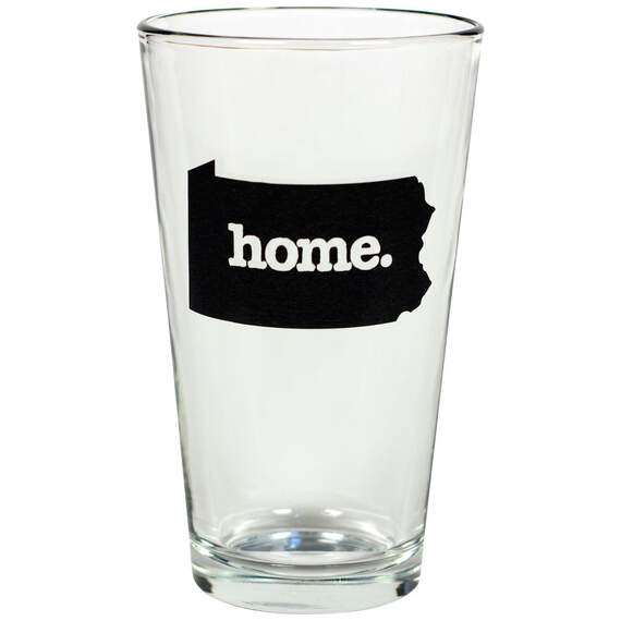 Pennsylvania Home State Silhouette Pint Glass, , large image number 1