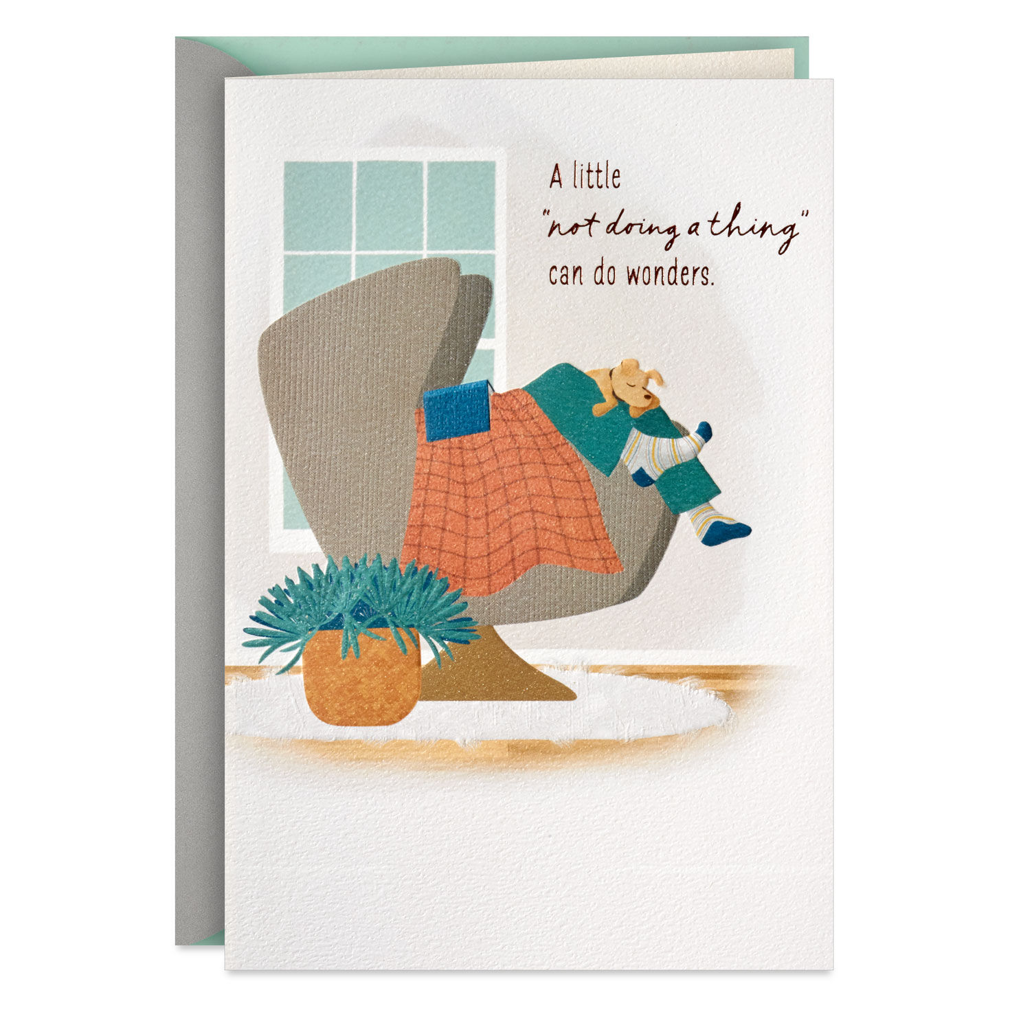 Not Doing a Thing Get Well Card