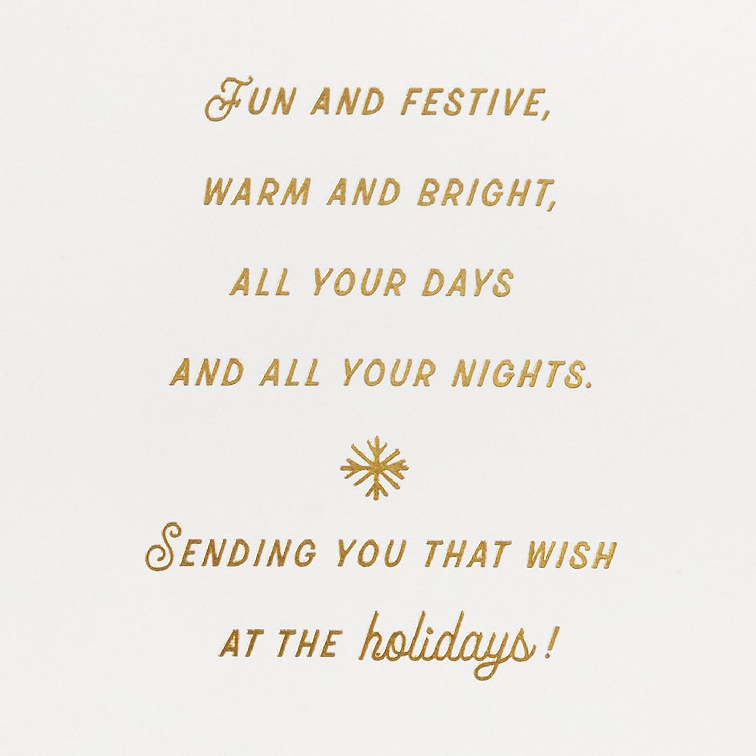 People in Winter Activities Happy Holidays Card sentiment image number 2