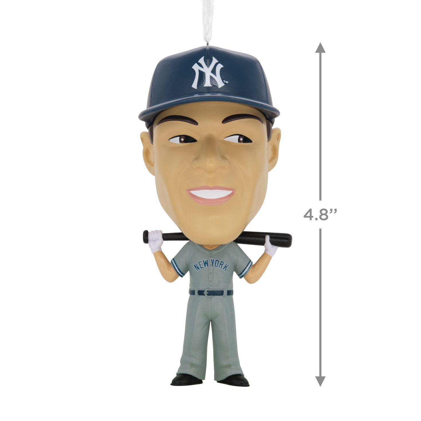 Yankees Aaron Judge Bobblehead Christmas Ornament measurement image number 3