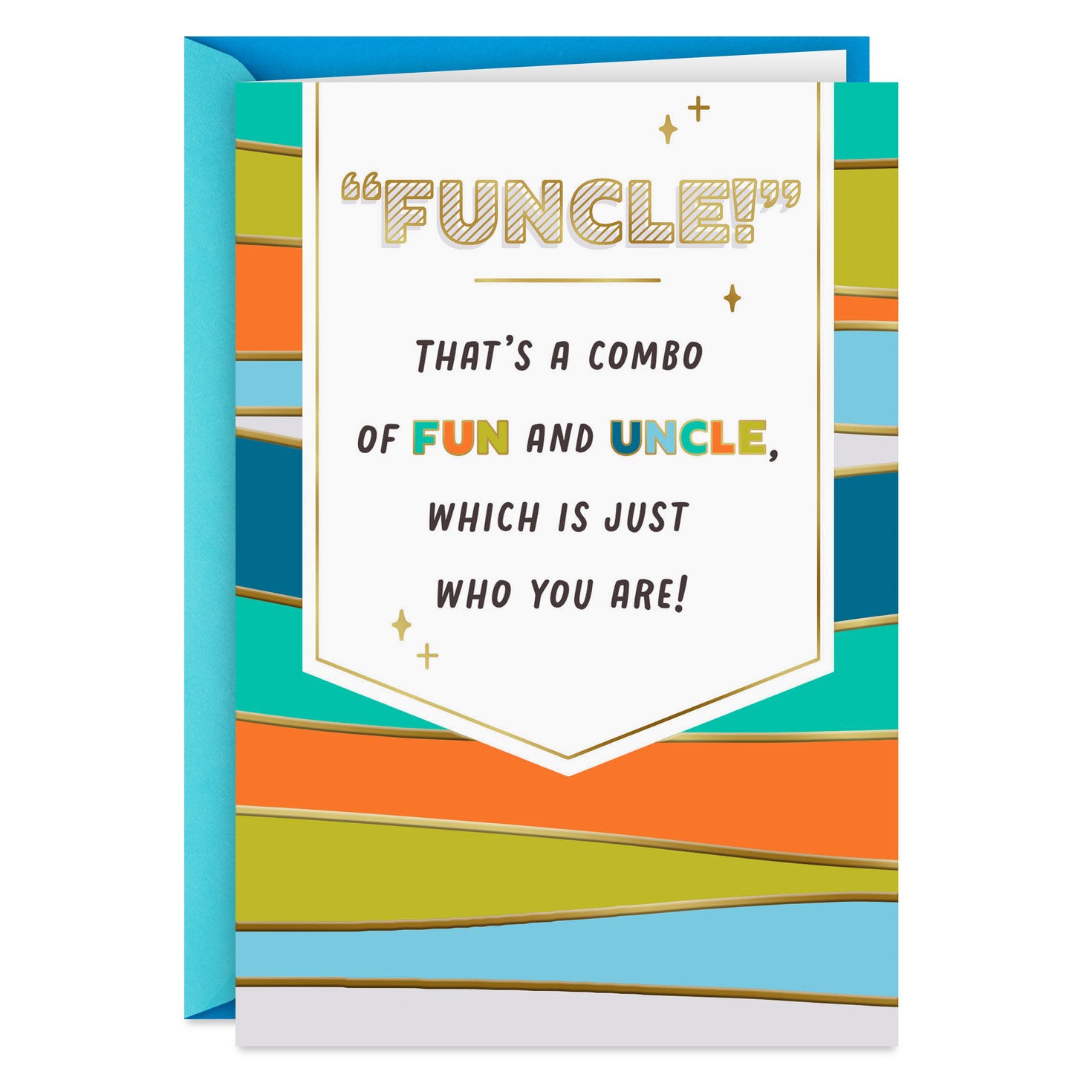 You're a Combo of Fun and Uncle Father's Day Card