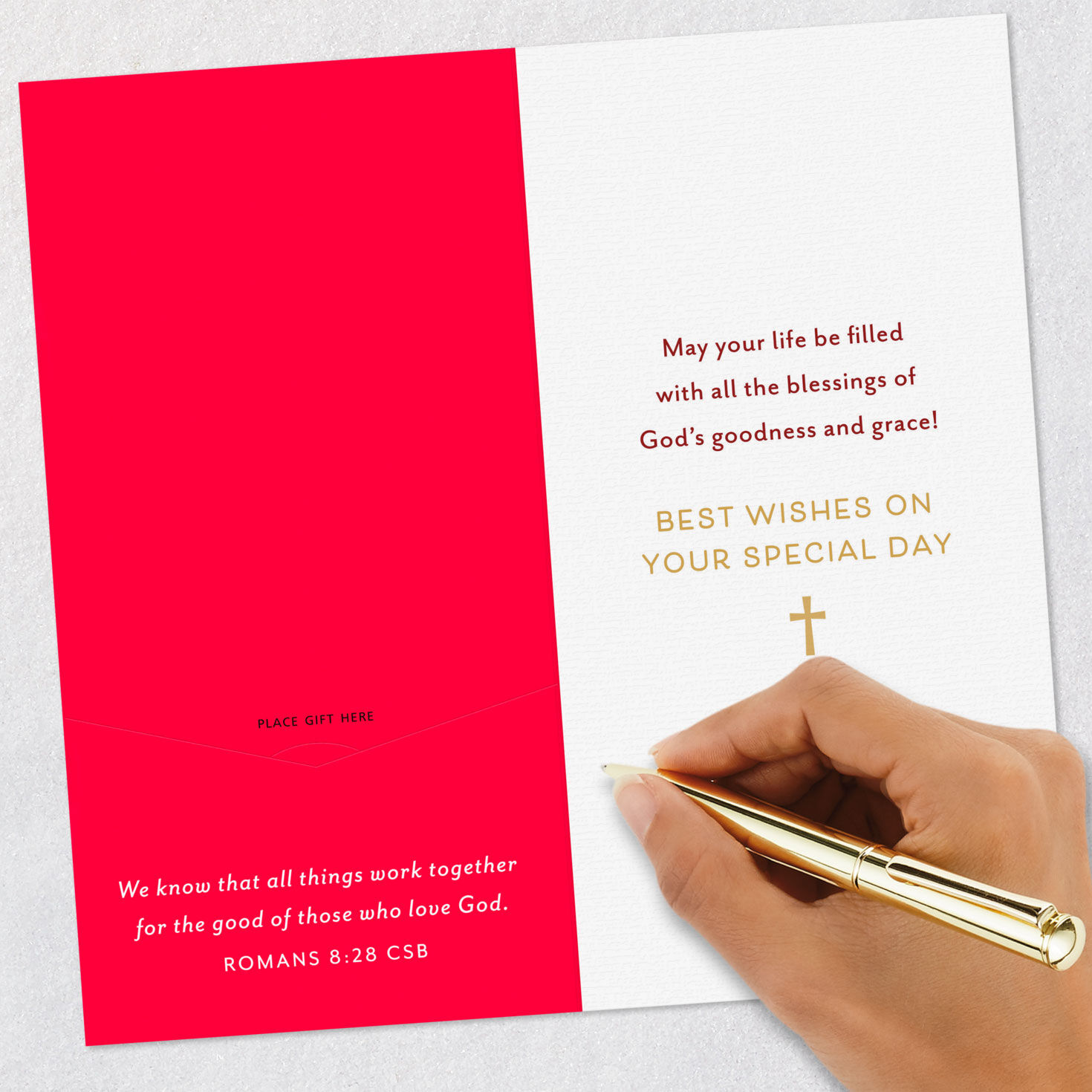 May Your Life Be Filled With Goodness Religious Confirmation Card for only USD 3.99 | Hallmark