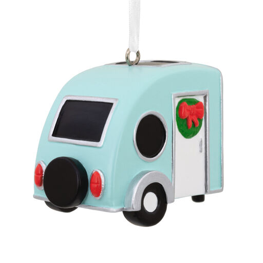 Blue Camper Trailer Hallmark Ornament, 