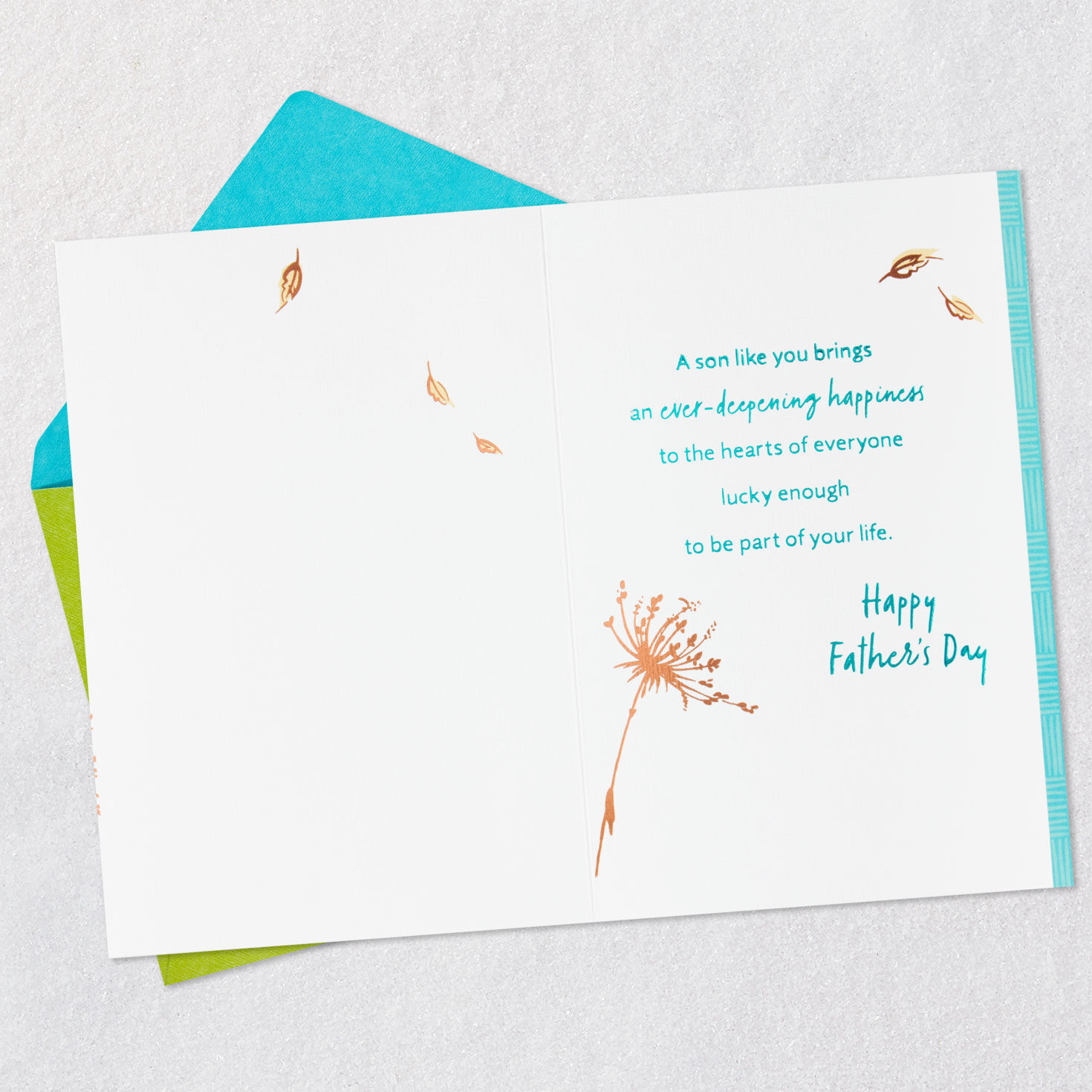 Pride and Happiness Father's Day Card for Son, , large image number 3