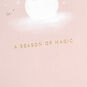 Snowman on Blush Pink Christmas Card Card Front Detail image number 5