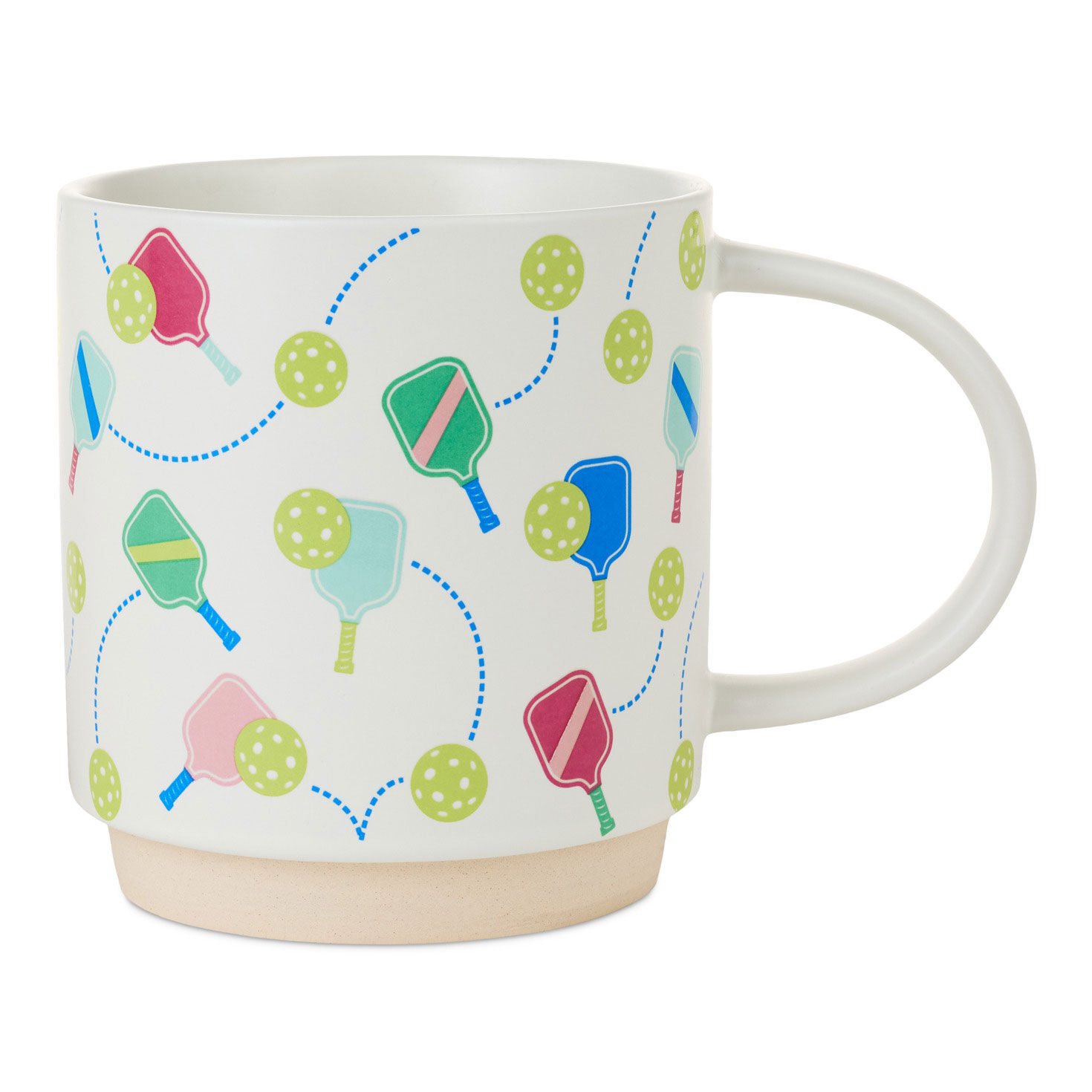 Pickleball Icons Mug, 16 oz.