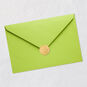 Watercolor Trees Family Christmas Card Envelope Back with Seal image number 7