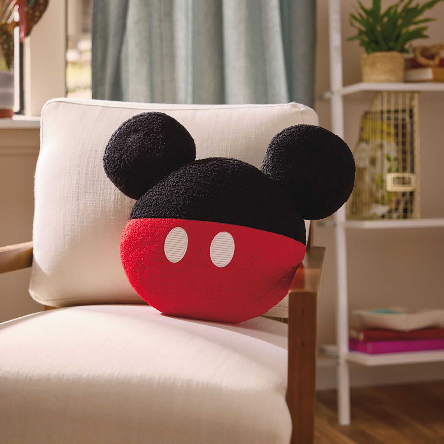 Mickey mouse shaped best sale pillow