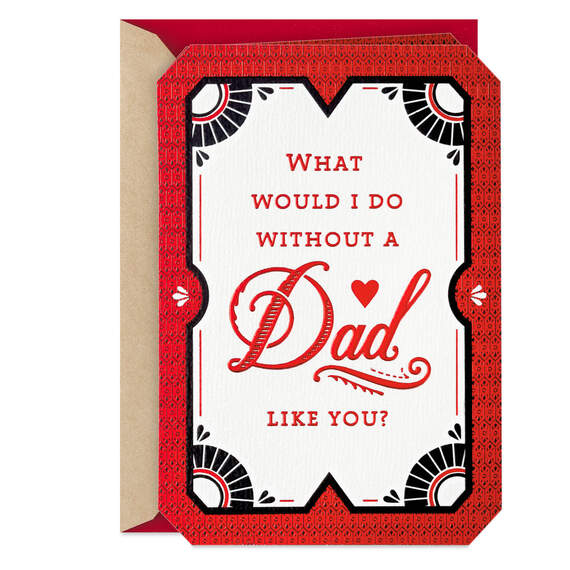 Proud and Grateful Valentine's Day Card for Dad