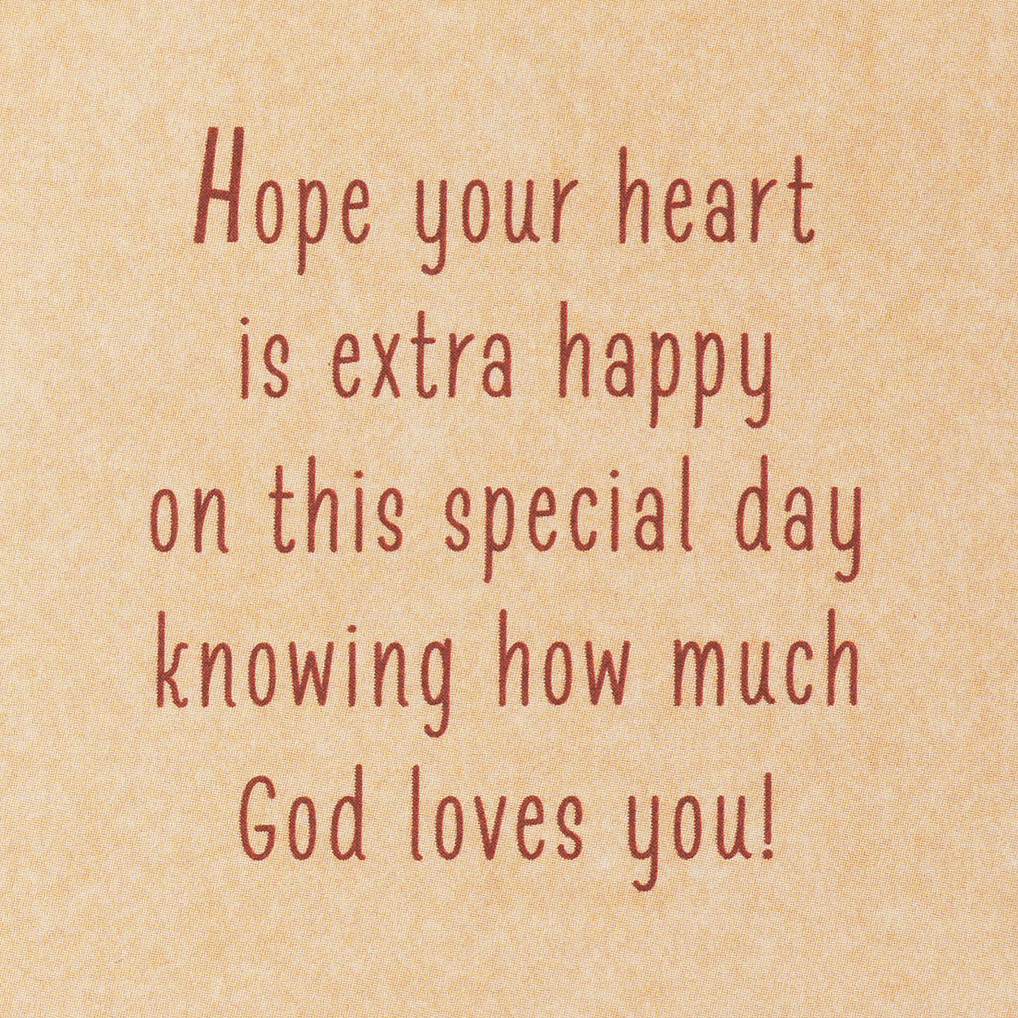 Happy Heart Religious First Communion Card, , large image number 2