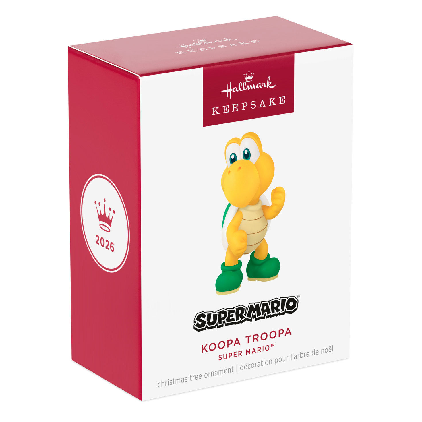 Super Mario Koopa Troopa Keepsake Ornament Package Front image number 7