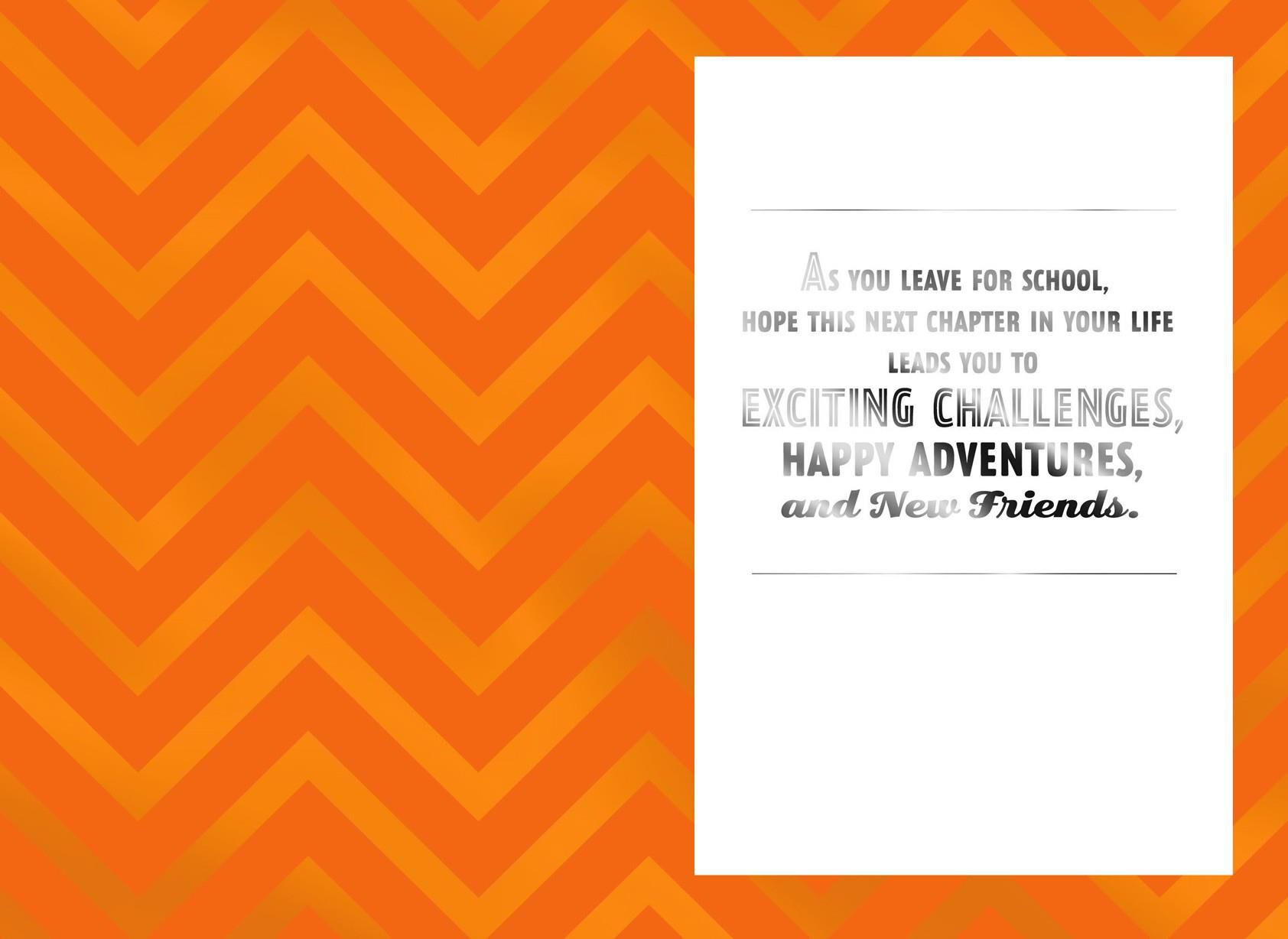 Starting a New Chapter Graduation Card